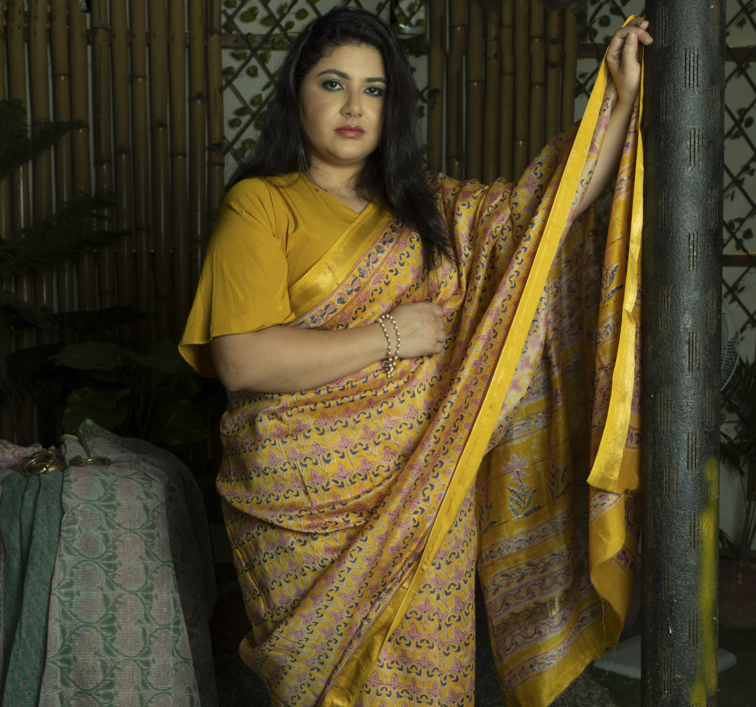 Half Cotton Silk Maheshwari Saree at Rs.2700/Piece in indore offer by Pawar  Handloom