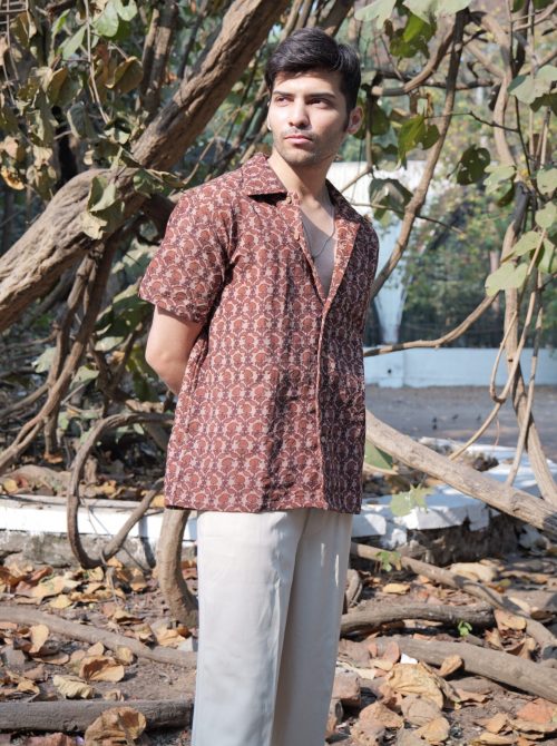 Bhoorang Corduroy Shirt– The Earthy Essence